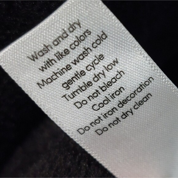 Athleta Black Cozy Karma Back Zip Dress Size S Plush Lined NWT - Picture 12 of 12